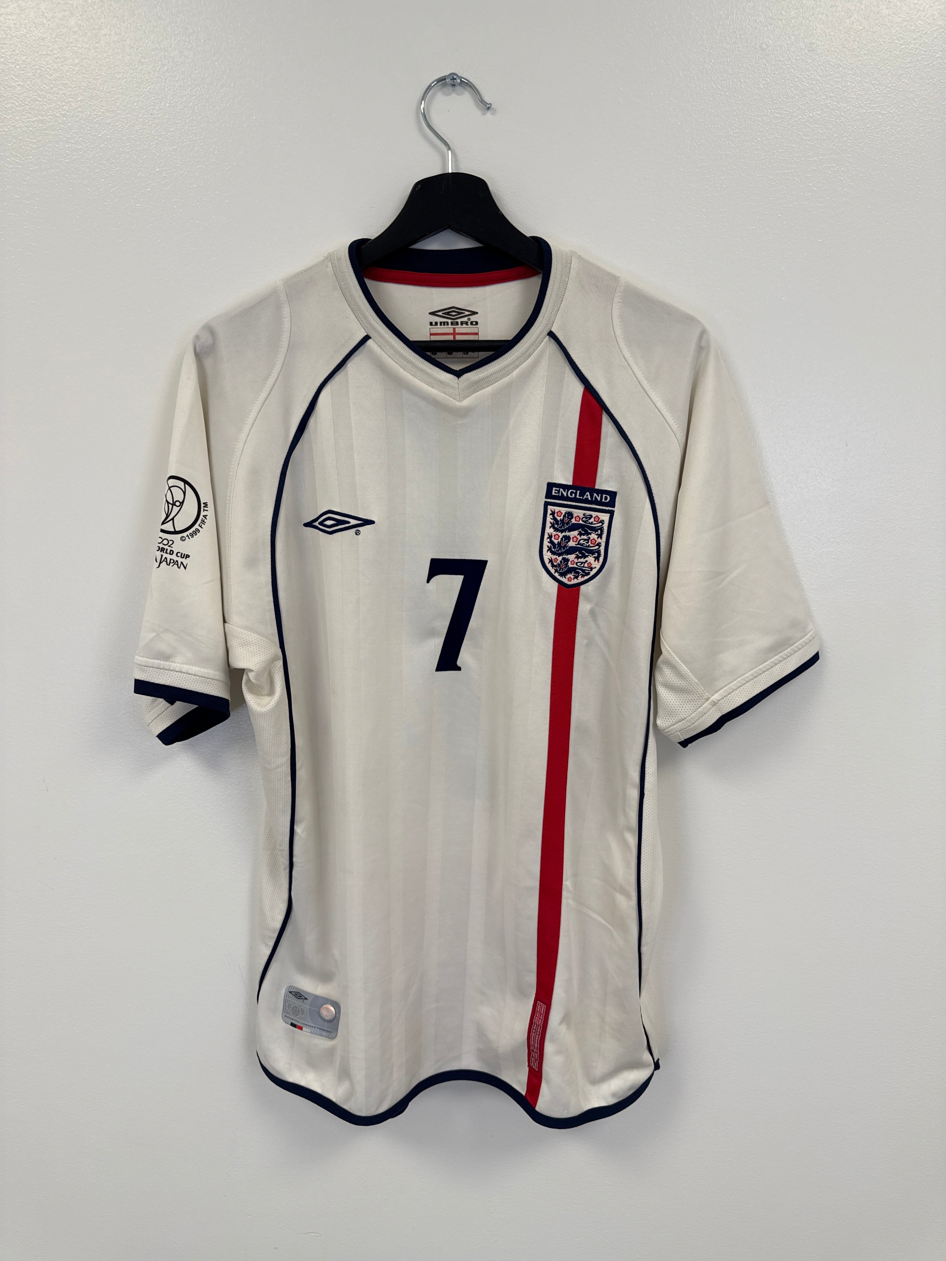 England Away Beckham 2002 (M)