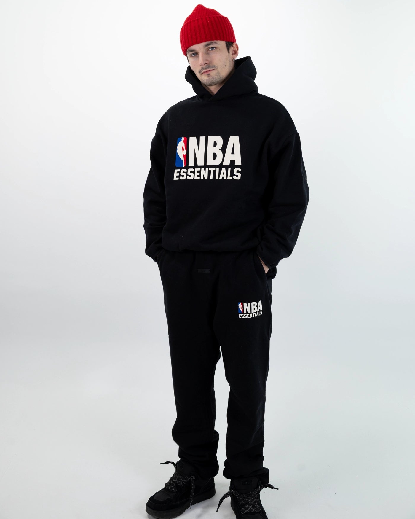Fear of God Essentials x NBA Sweatpants Black