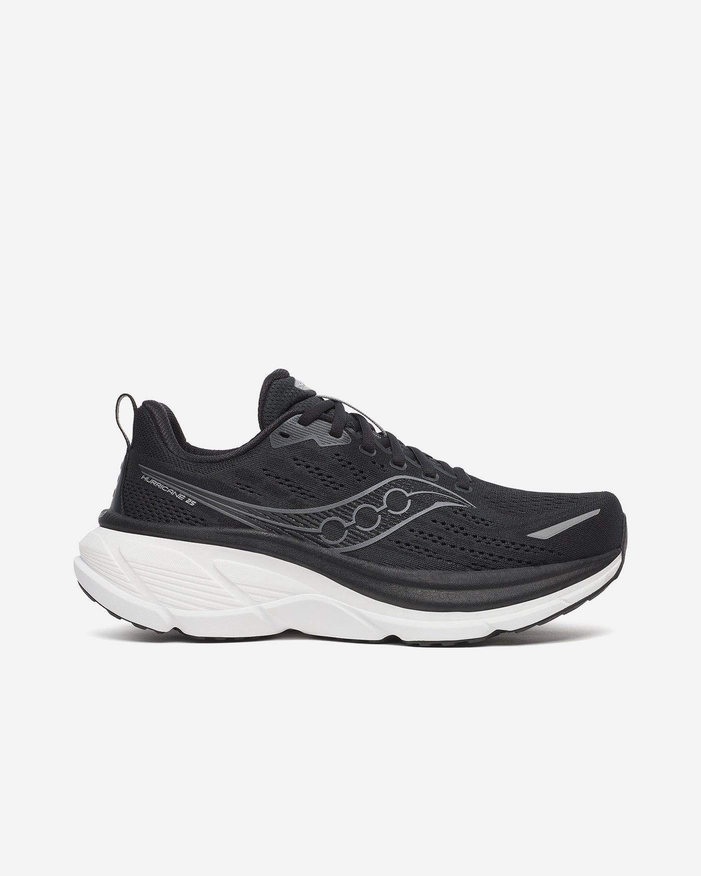 Saucony Hurricane 25 Triple Black Herresko