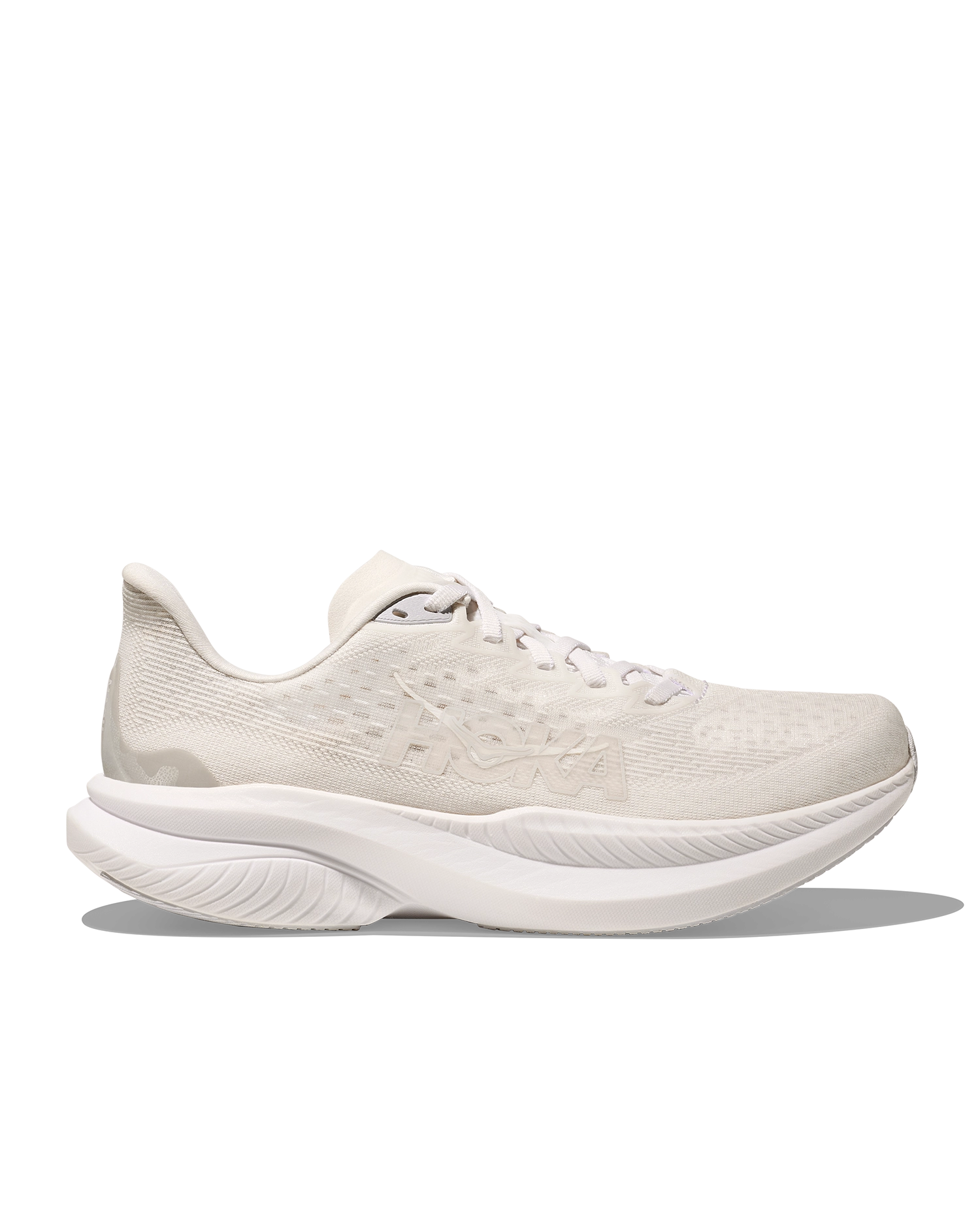 Hoka M Mach 6 White / White