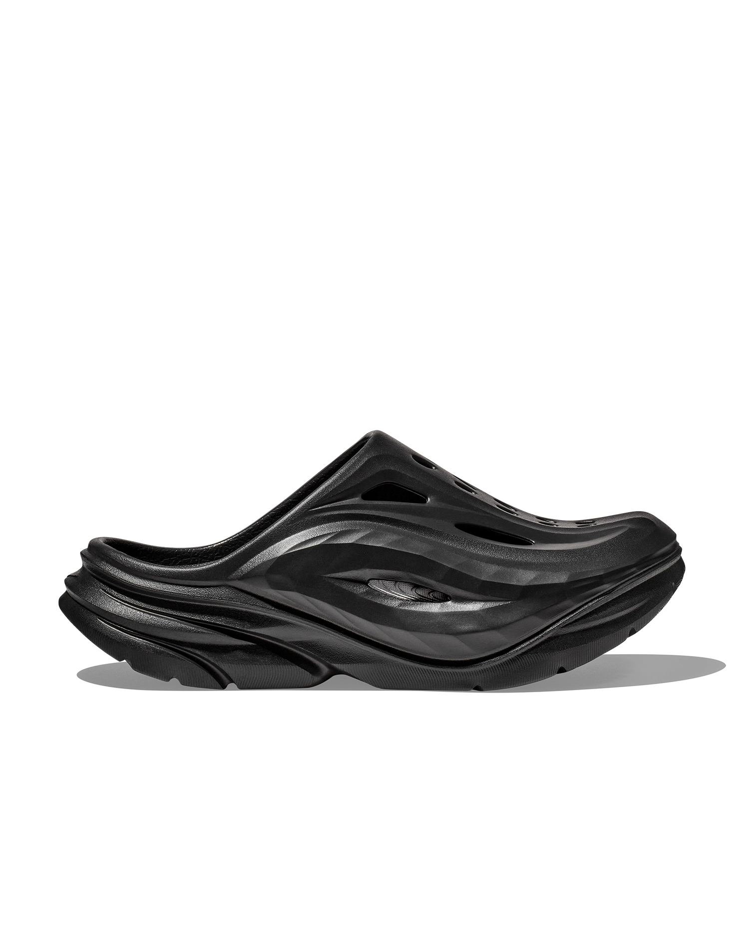 Hoka U ORA RECOVERY MULE Black / Black
