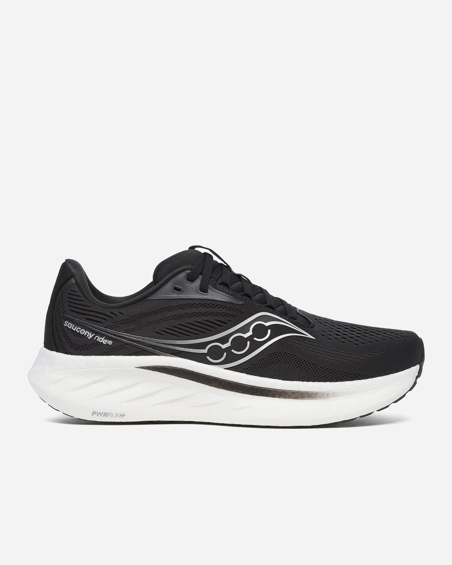 Saucony Ride 18 Black / White