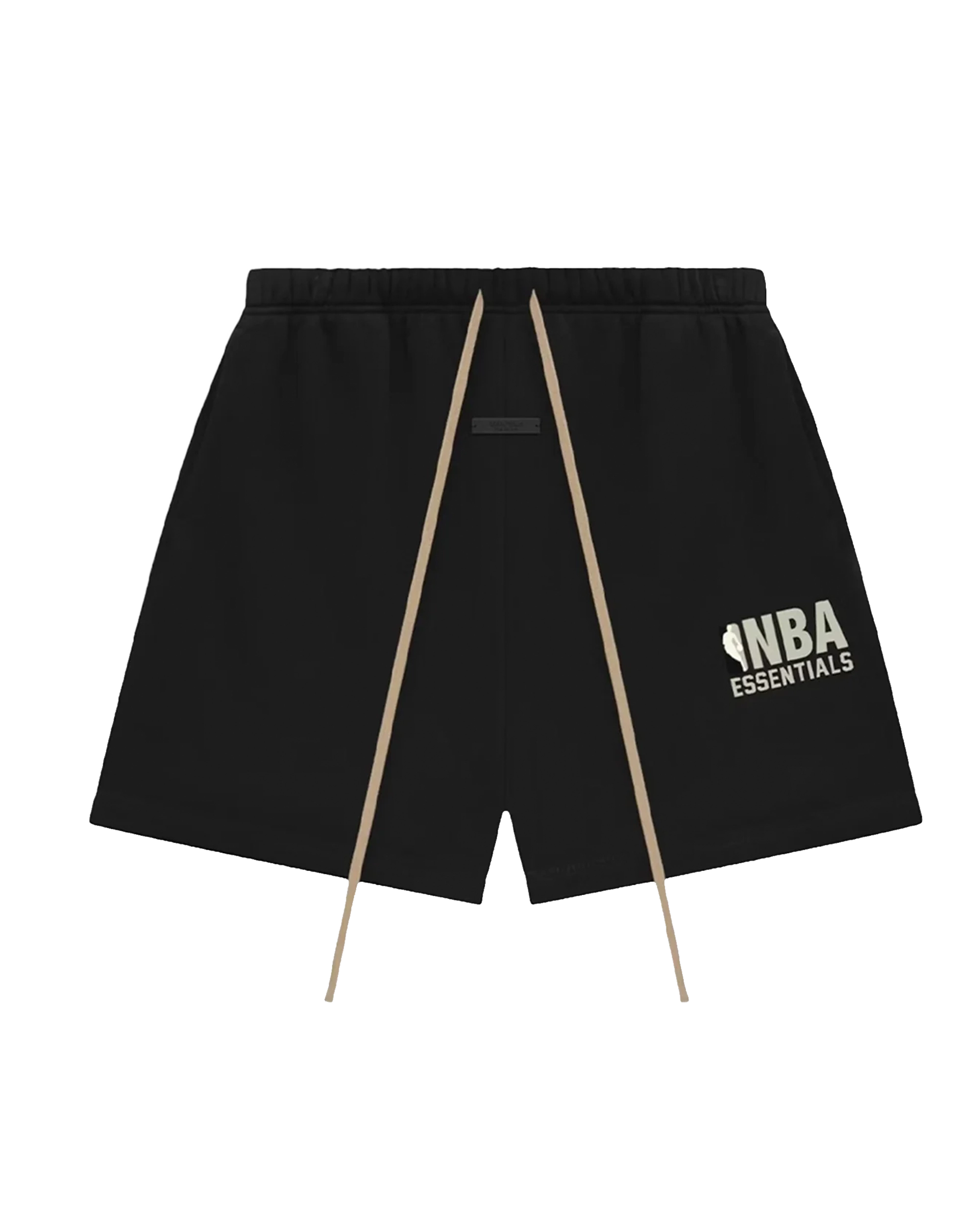 Fear Of God Essentials x NBA Sweatshorts Black Grey Logo