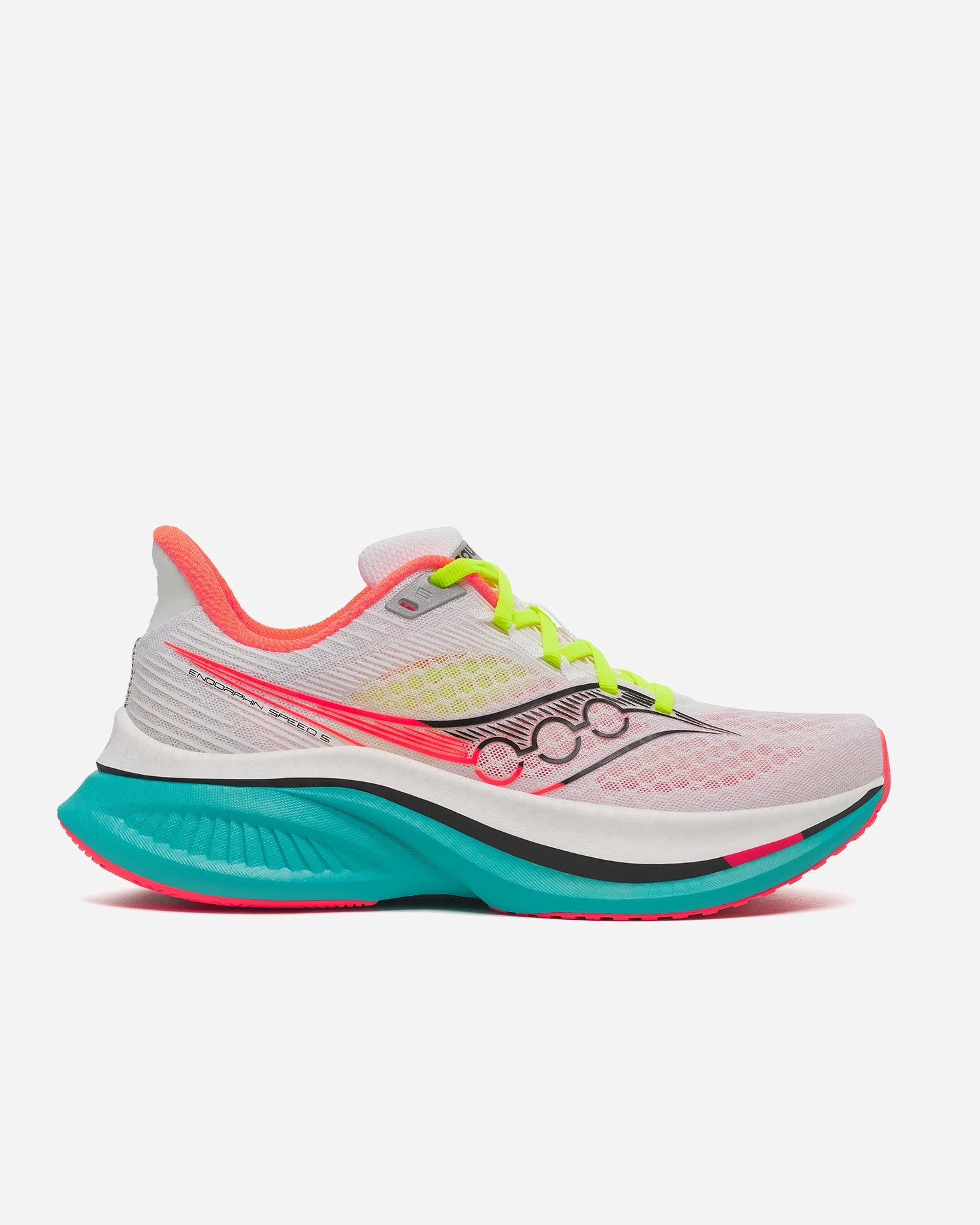 Saucony Endorphin Speed 5 White/Mutant Dame