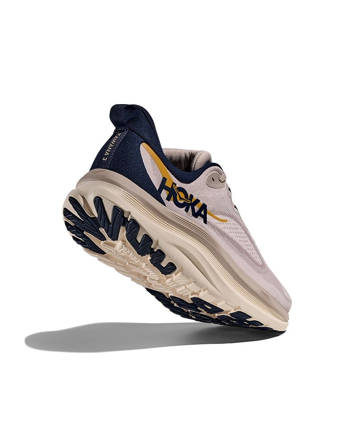 Hoka Kawana 3 Putty / Midnight Blue Herre