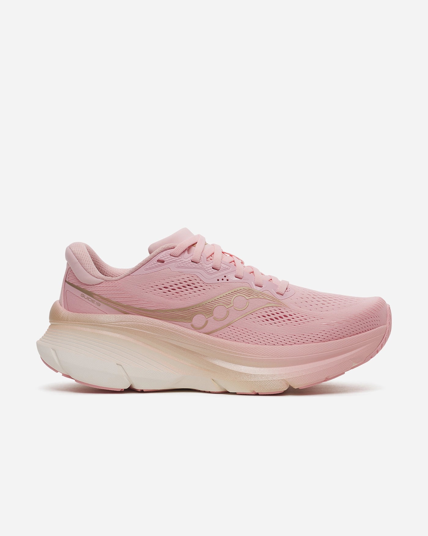 Saucony Guide 19 Touch/Ivory Dame