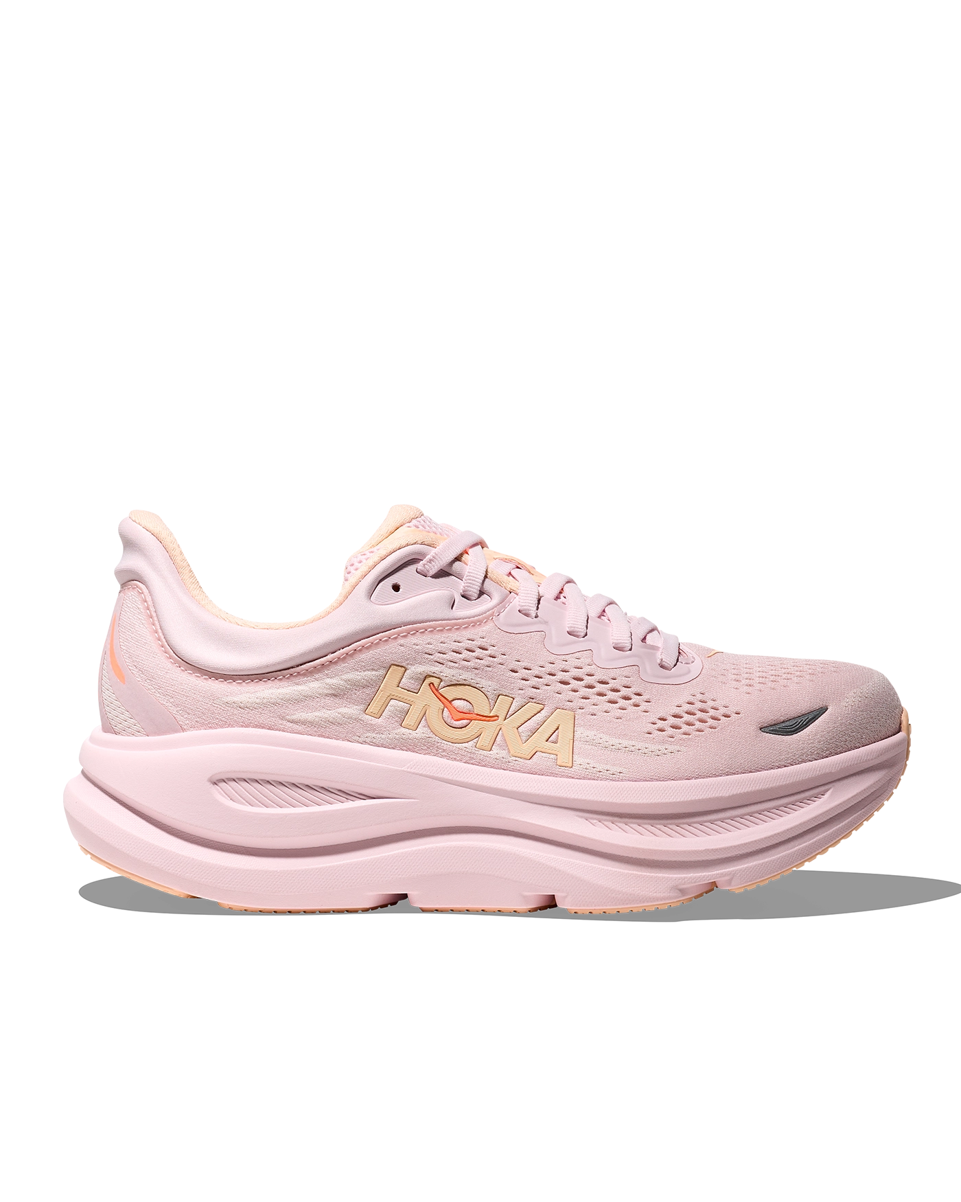 Hoka Bondi 9 Lilac Cream / Tangerine Glow Dame