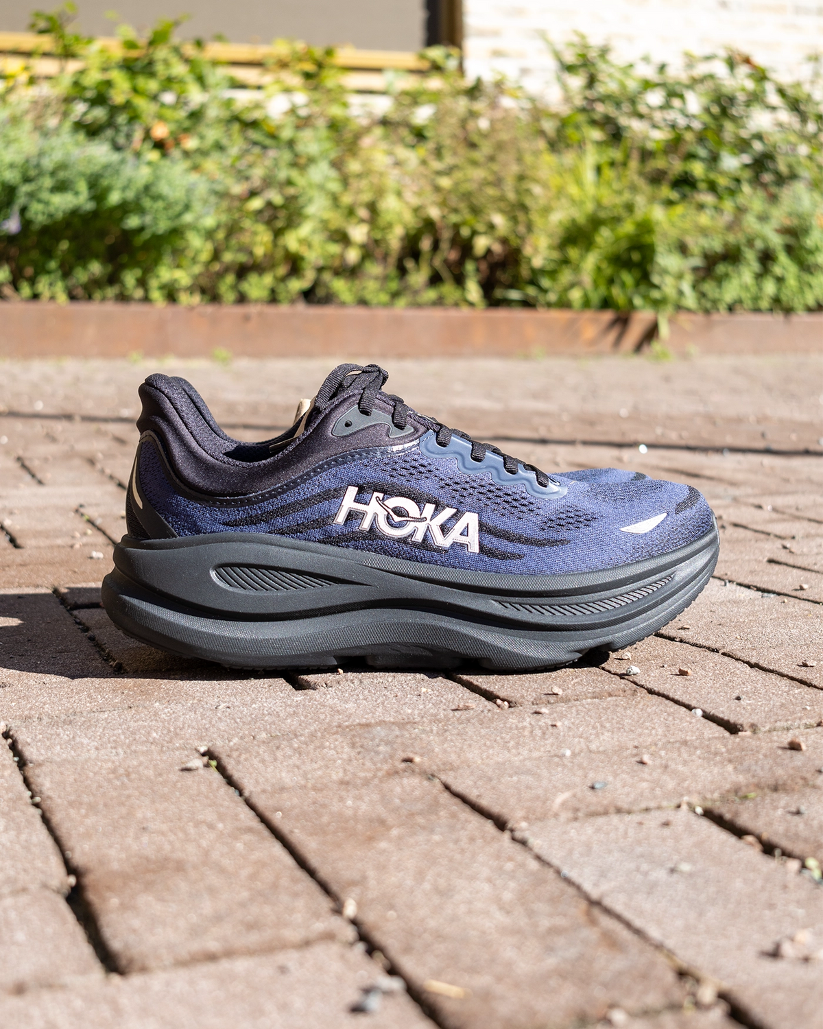 Hoka Bondi 9 Varsity Navy / Black Herre