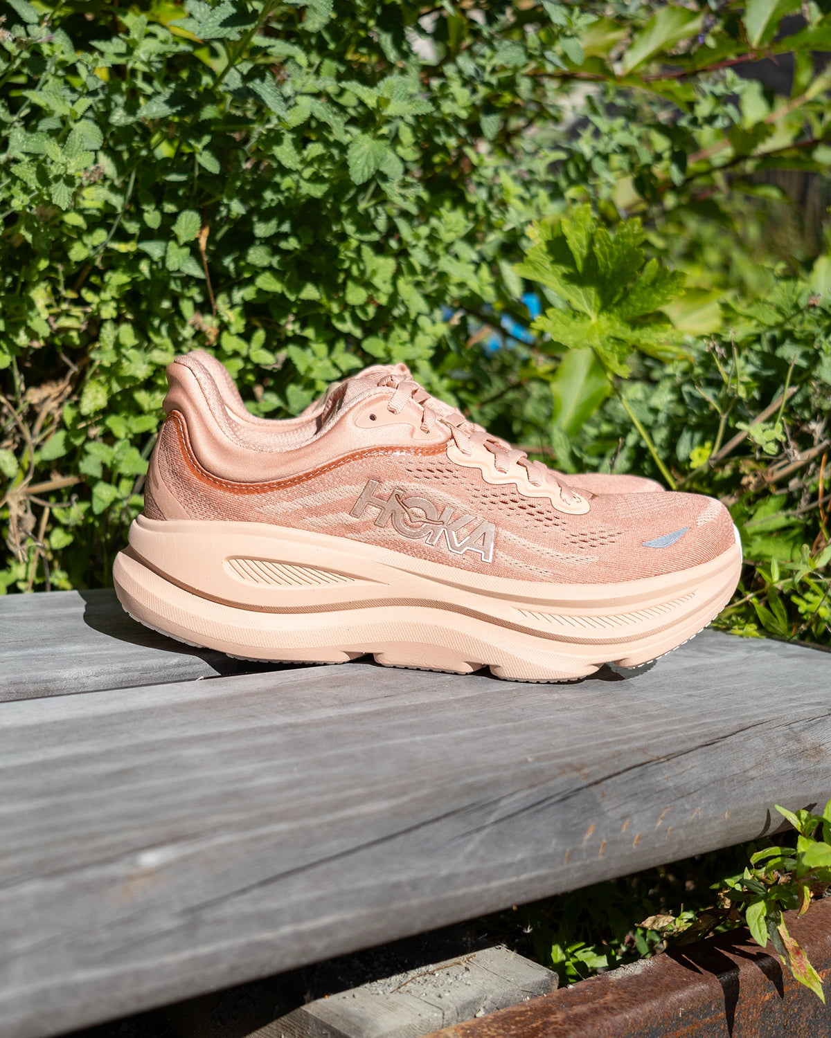 Hoka Bondi 9 Sienna / Rose Gold Dame