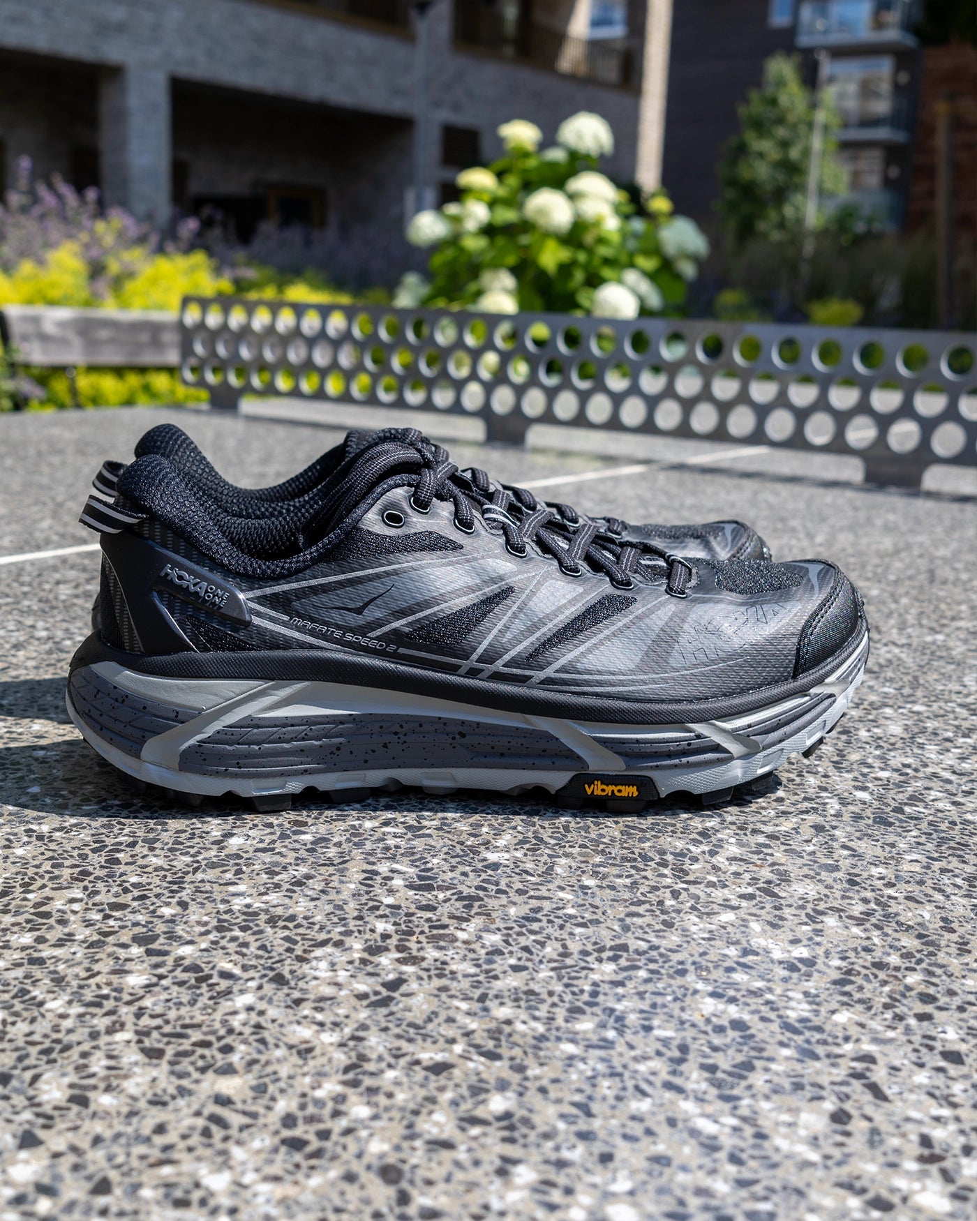 Hoka U Mafate Speed ​​​​2 Sort / Castlerock