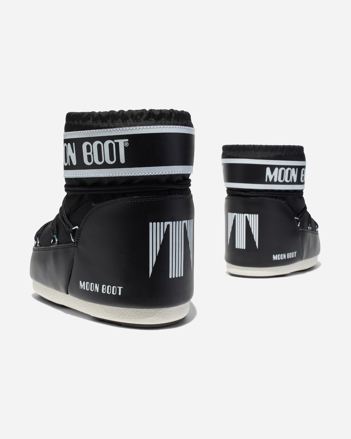 Moon Boot Icon Low Nylon Black