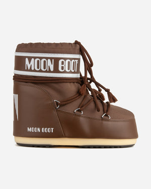 Moon Boot Icon Low Nylon Cocoa, lav vinterstøvel i nylon