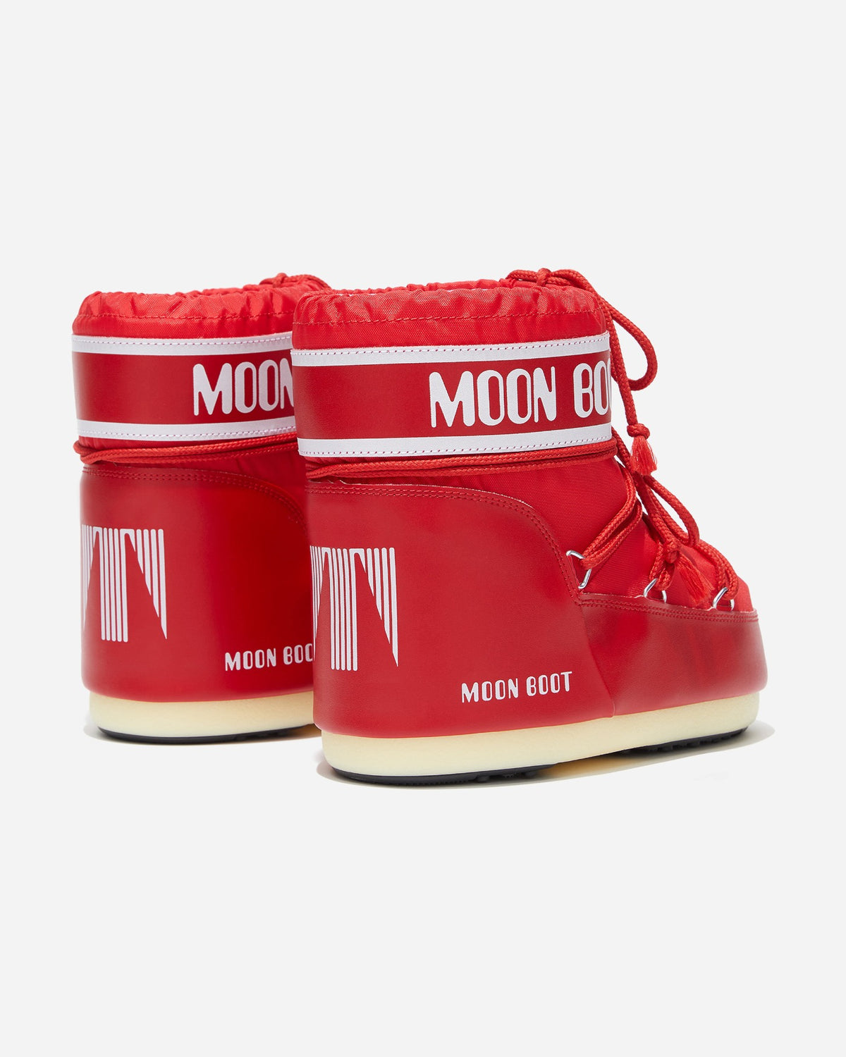 Moon Boot Icon Low Nylon Red