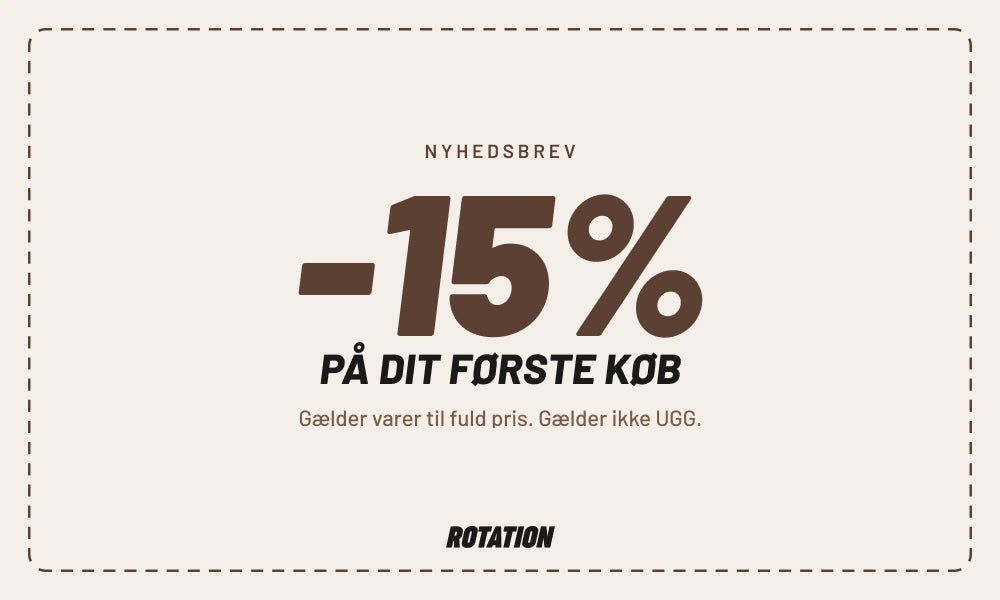 -15% på dit første køb