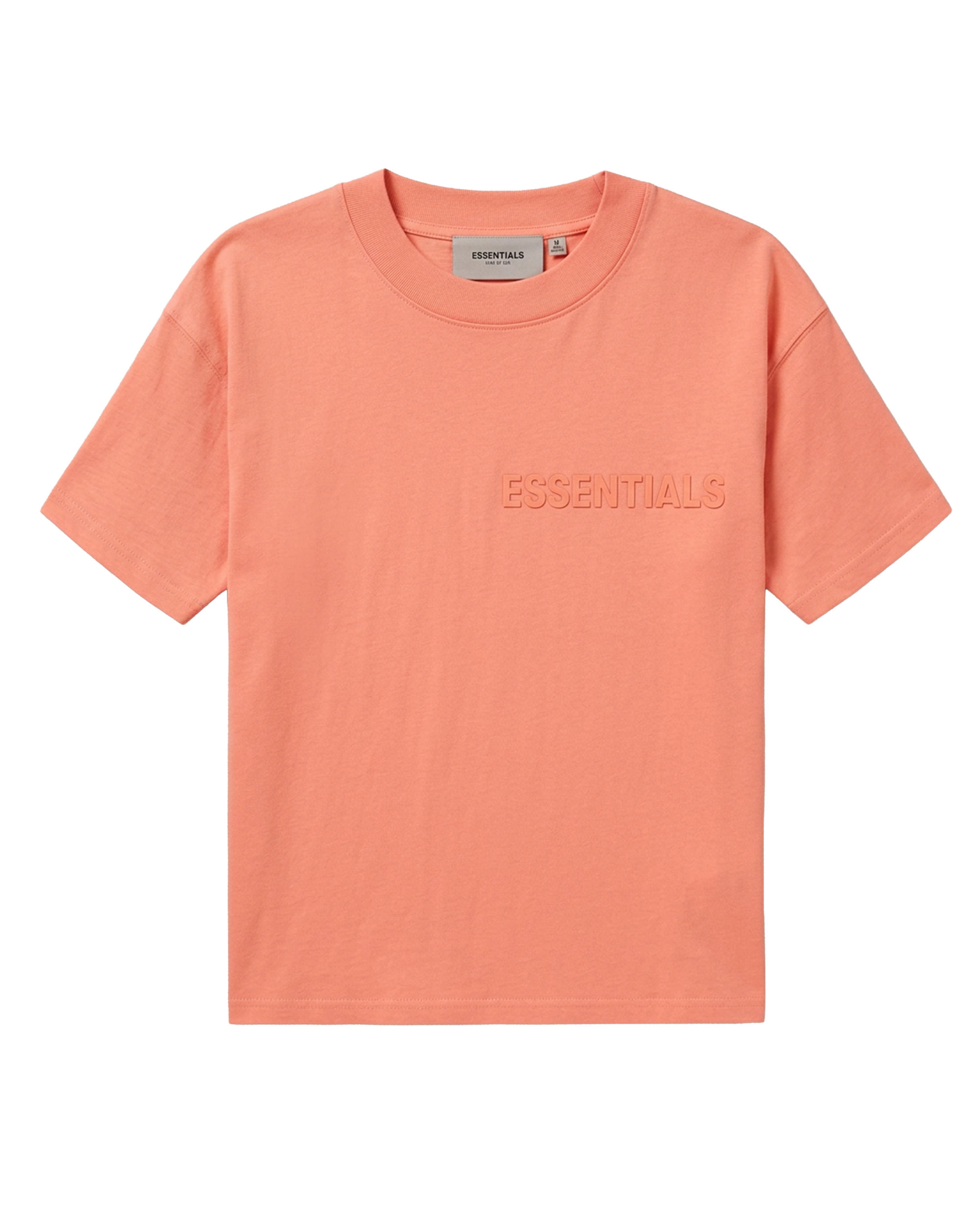 Fear Of God Essentials Short-Sleeve Tee Coral